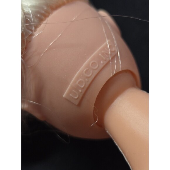 Vintage 1980s? Fashion Dolls Barbie Clone Lot Of 3 U.D.G.O. Inc. Plastic Dolls - Picture 15 of 16